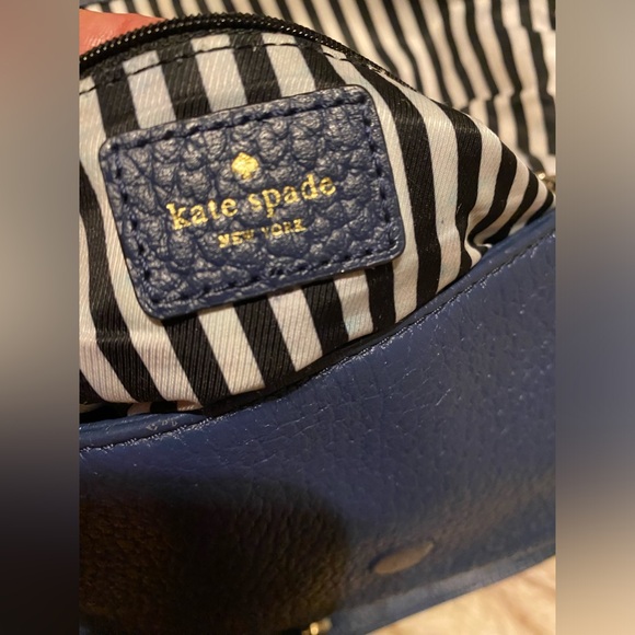 Kate Spade Flap Shoulder bag, Blue, size: M - Picture 7 of 16